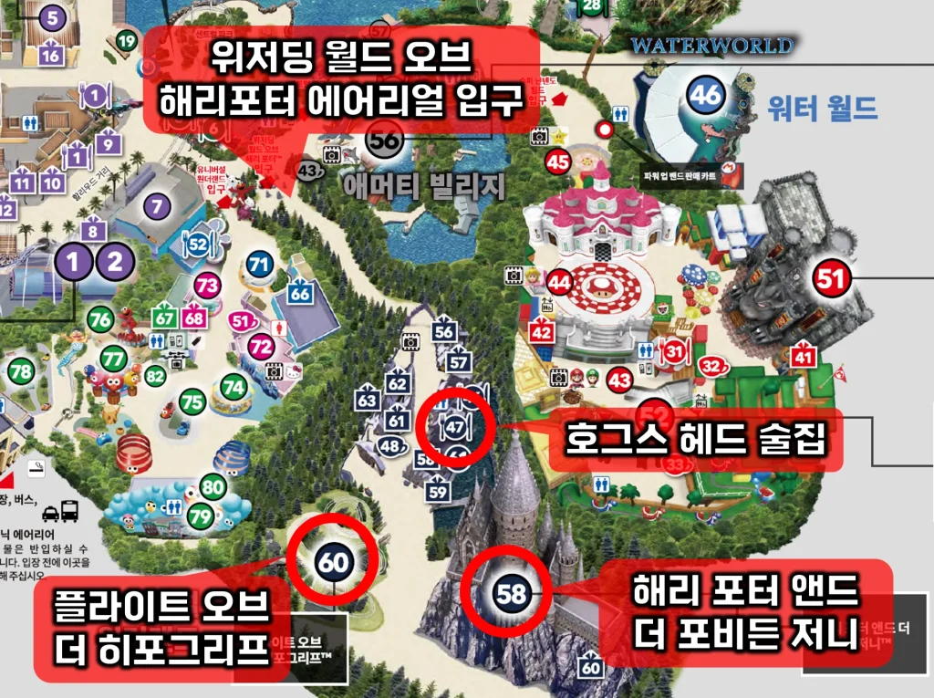 위저딩 월드 오브 해리포터 에어리얼