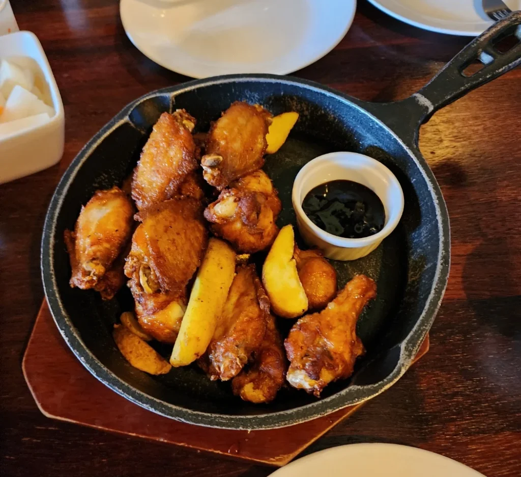 치킨 플레이트