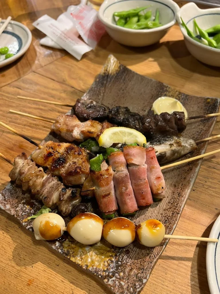 로바다야끼 이사리비 모둠꼬치