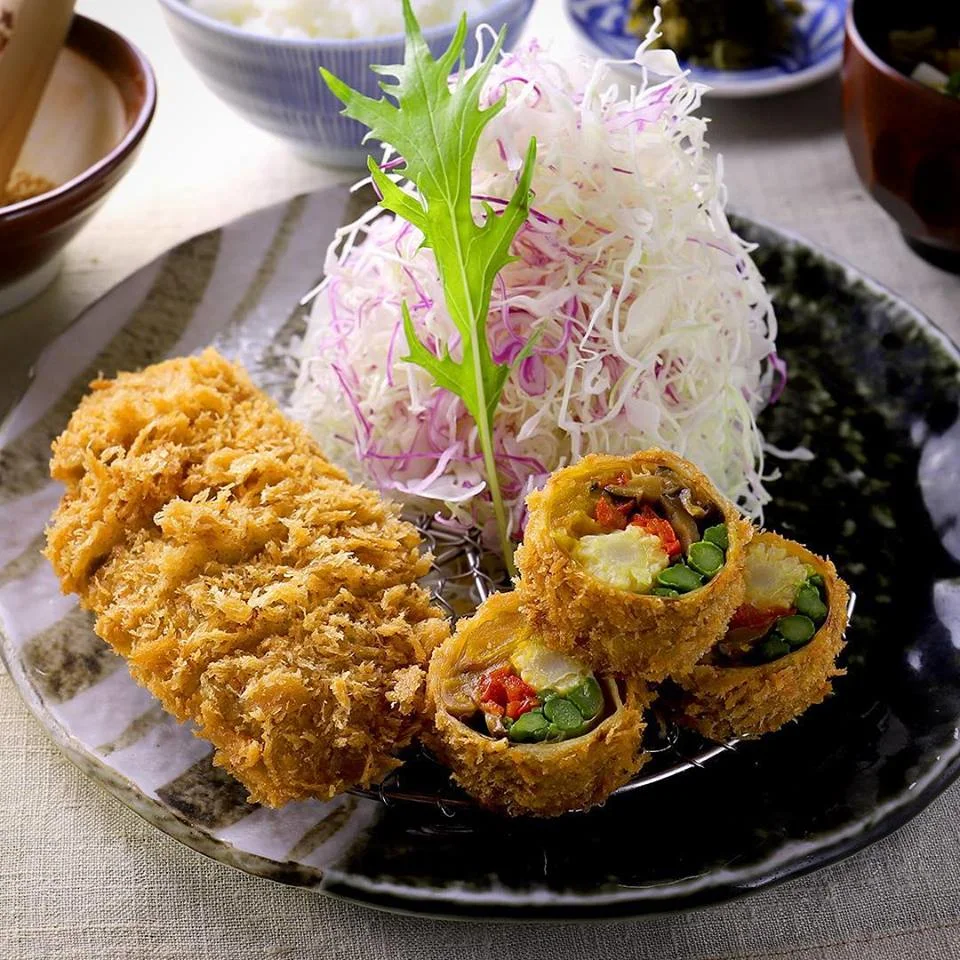유바말이카츠 & 히레카츠 정식